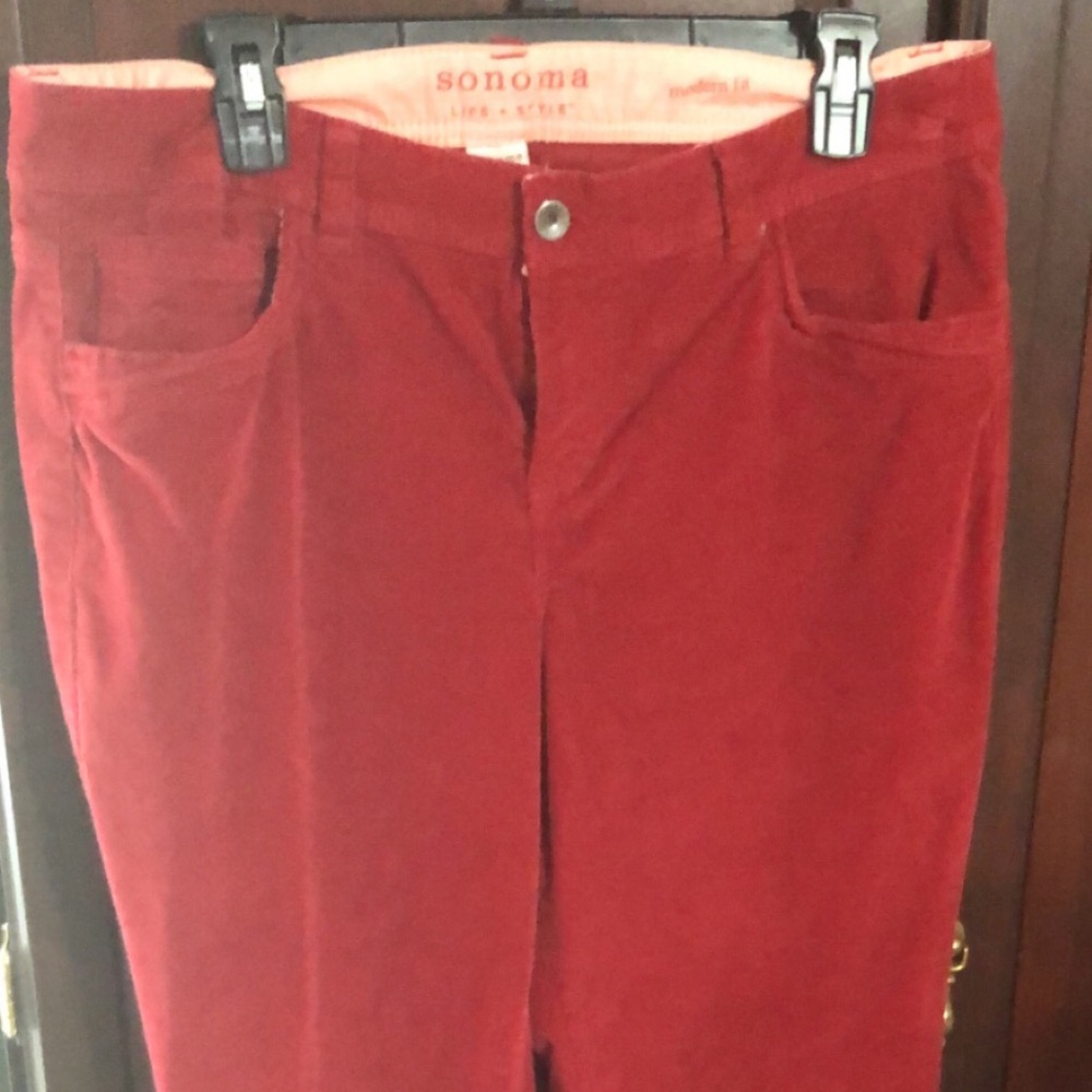 Corduroy pants